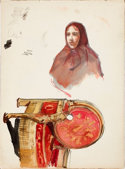 Ohne Titel tekijältä Albert Edelfelt