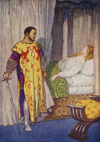 Shakespeare: Othello (väri litho) tekijältä Albert Edward Jackson