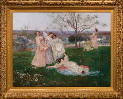 Kevään kukat, n. 1897 tekijältä Albert Emile Artigue