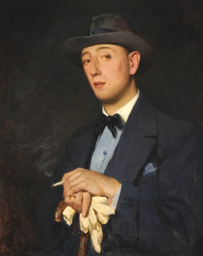 Muotokuva "Jimmy" Jamesista (Ernest William James) tekijältä Albert George Stevens