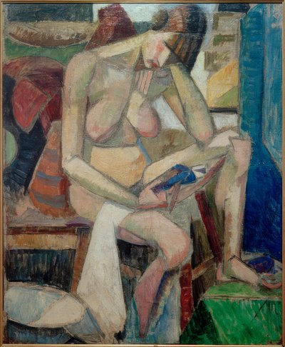 Istuva alaston tekijältä Albert Gleizes