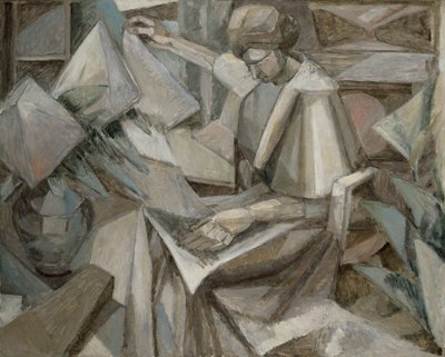 Nainen Phloxin kanssa tekijältä Albert Gleizes