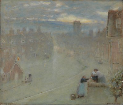 Bewdley Severnissä tekijältä Albert Goodwin