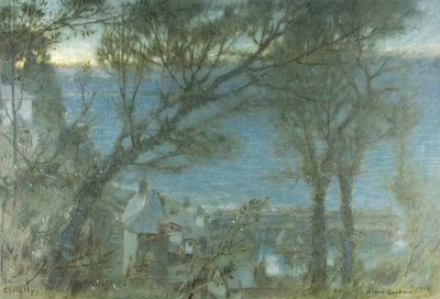 Clovelly tekijältä Albert Goodwin