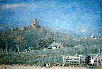 Corfen linna tekijältä Albert Goodwin