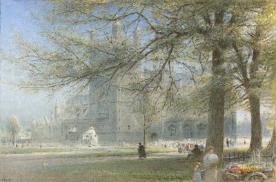 Exeterin katedraali tekijältä Albert Goodwin