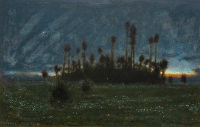 Tulikärpäset, Jamaika (vesiväri ja bodycolour) tekijältä Albert Goodwin