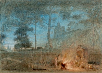 St Chads, Lichfield tekijältä Albert Goodwin