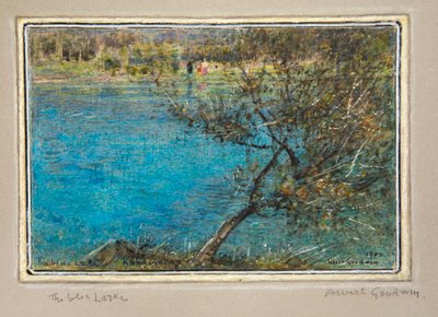 Sininen järvi, Kanderstag tekijältä Albert Goodwin