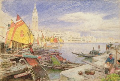 Huonekalut ja erilaiset esineet 1100- ja 1300-luvuilta tekijältä Albert Goodwin