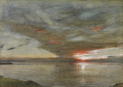 Woolacombe Bay, Pohjois-Devon tekijältä Albert Goodwin