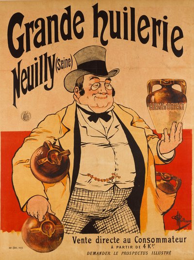 Suuri öljytehdas - Neuilly Seine, n. 1895. tekijältä Albert Guillaume