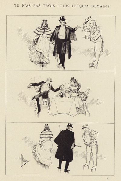 Sinulla on kolme Louisia vasta huomenna tekijältä Albert Guillaume
