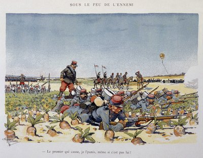 Vihollisen tulen alla - A. guillaumen näkemä Armee, noin 1900 tekijältä Albert Guillaume