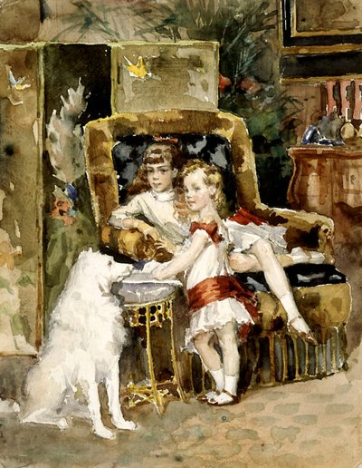 Venäjän suurherttua Mikael Aleksandrovitš 1878-1918 ja suurherttuatar...1875-1960. tekijältä Albert Gustaf Aristides Edelfelt