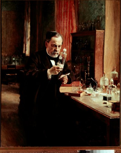 Louis Pasteurin muotokuva tekijältä Albert Gustaf Aristides Edelfelt