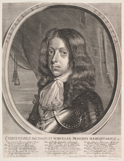 Christian V kruununprinssinä tekijältä Albert Haelwegh