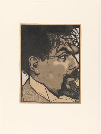 Jan Tooropin muotokuva tekijältä Albert Hahn (I)