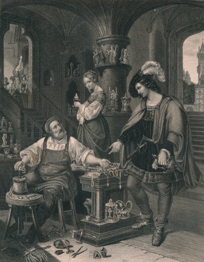 Kultaseppien tytär, 1850 tekijältä Albert Henry Payne