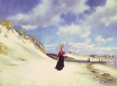 Hampton Beach (öljy kankaalle) tekijältä Albert Horstmeier
