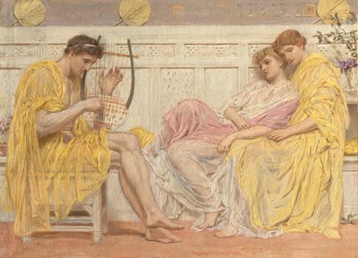 Muusikko, n. 1867. tekijältä Albert Joseph Moore