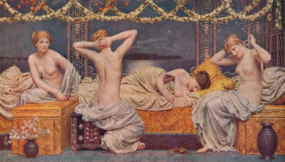 Kesäyö, 1890, 1938 tekijältä Albert Joseph Moore
