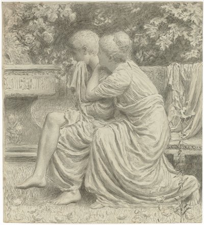 Sarjakuva elokuvalle "An Idyll", tekijältä Albert Joseph Moore