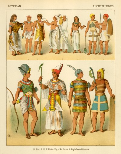 Egyptiläiset puvut tekijältä Albert Kretschmer