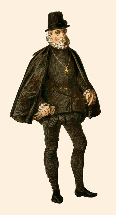 Espanjan kuningas Philip II tekijältä Albert Kretschmer