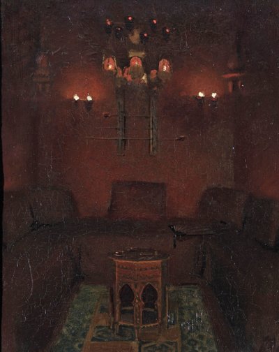Sir Richard Burtonsin kappelin sisustus, 1889 tekijältä Albert Letchford