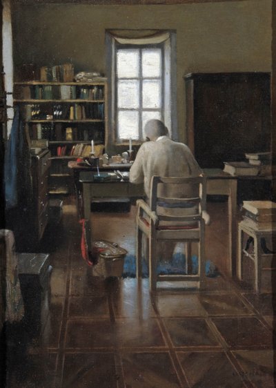 Sir Richard Burton tutkimuksessaan, 1889 tekijältä Albert Letchford