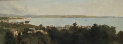 Näkymä Triesteen, Italian, n. 1889 tekijältä Albert Letchford