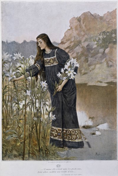 Nainen puhaltaa iiristä – Lynch, 1900-luvun alku tekijältä Albert Lynch