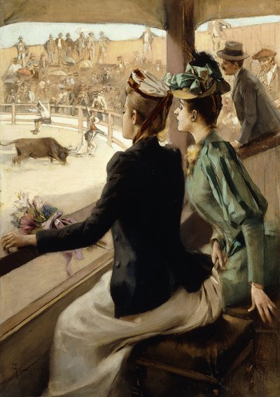 Härkätaistelussa, tekijältä Albert Lynch