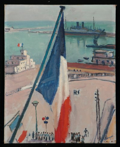 Alger, liput (öljy taiteilijataululle) tekijältä Albert Marquet