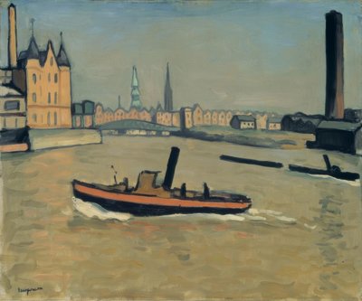 Hampurin satama tekijältä Albert Marquet