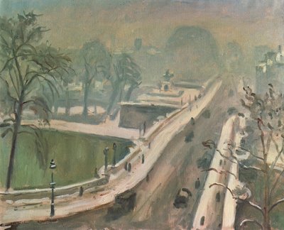 ਸਨੋਫਿਨਿਸ਼ ਵਿੱਚ ਲੇ ਪੋਂਟ ਨੀਫ ਅਤੇ ਵਰਟ ਗੈਲੈਂਟ tekijältä Albert Marquet