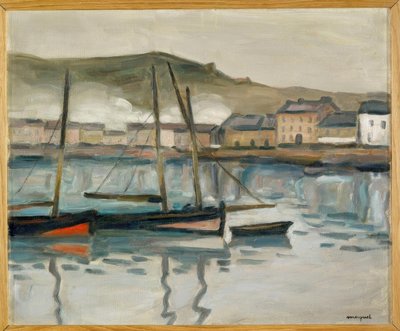 Fécampin satama tekijältä Albert Marquet