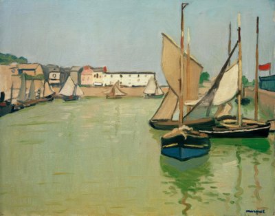 Honfleurin satama tekijältä Albert Marquet