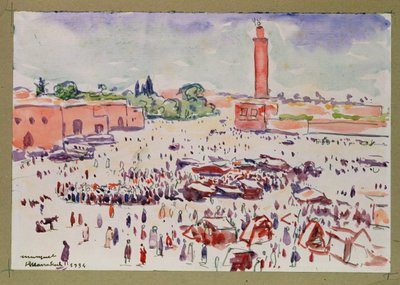 Marrakesh tekijältä Albert Marquet