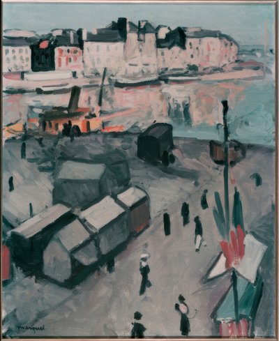 Le Havren satama tekijältä Albert Marquet