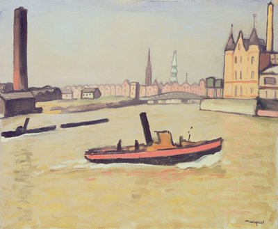 Hampurin satama tekijältä Albert Marquet
