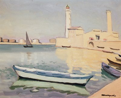 Seten satama (öljy kankaalle) tekijältä Albert Marquet