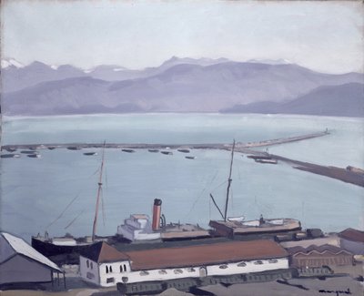 Näkymä Bougiessa, Algerissa tekijältä Albert Marquet