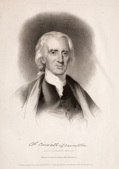 Charles Carroll Carrolltonista, Marylandista, 1832. tekijältä Albert Newsam