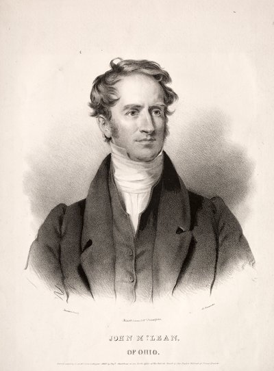 John McLean Ohiosta, 1832. tekijältä Albert Newsam