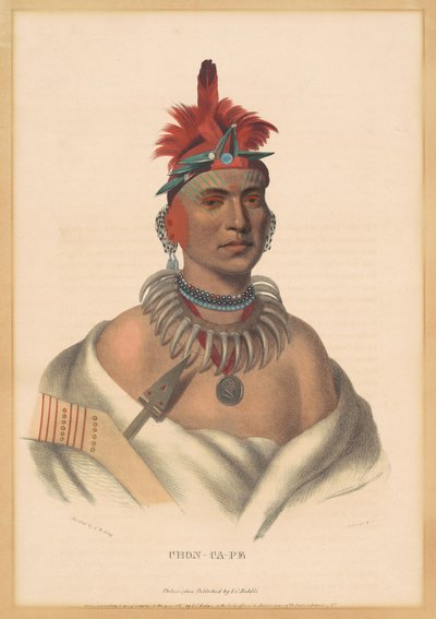 Chon-Ca-Pe tekijältä Albert Newsam, after Henry Inman, after Charles Bird King