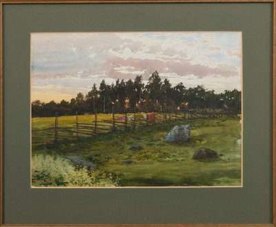 Kesäilta, 1893 tekijältä Albert Nikolaevich Benois