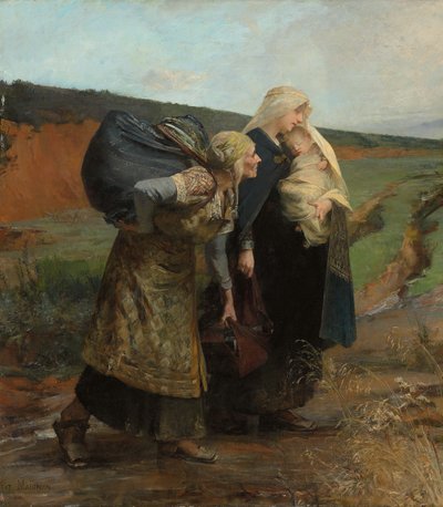 The Repudiee, 1882 tekijältä Albert Pierre Rene Maignan
