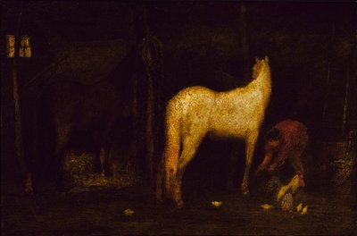 Tallissa ennen vuotta 1911. tekijältä Albert Pinkham Ryder